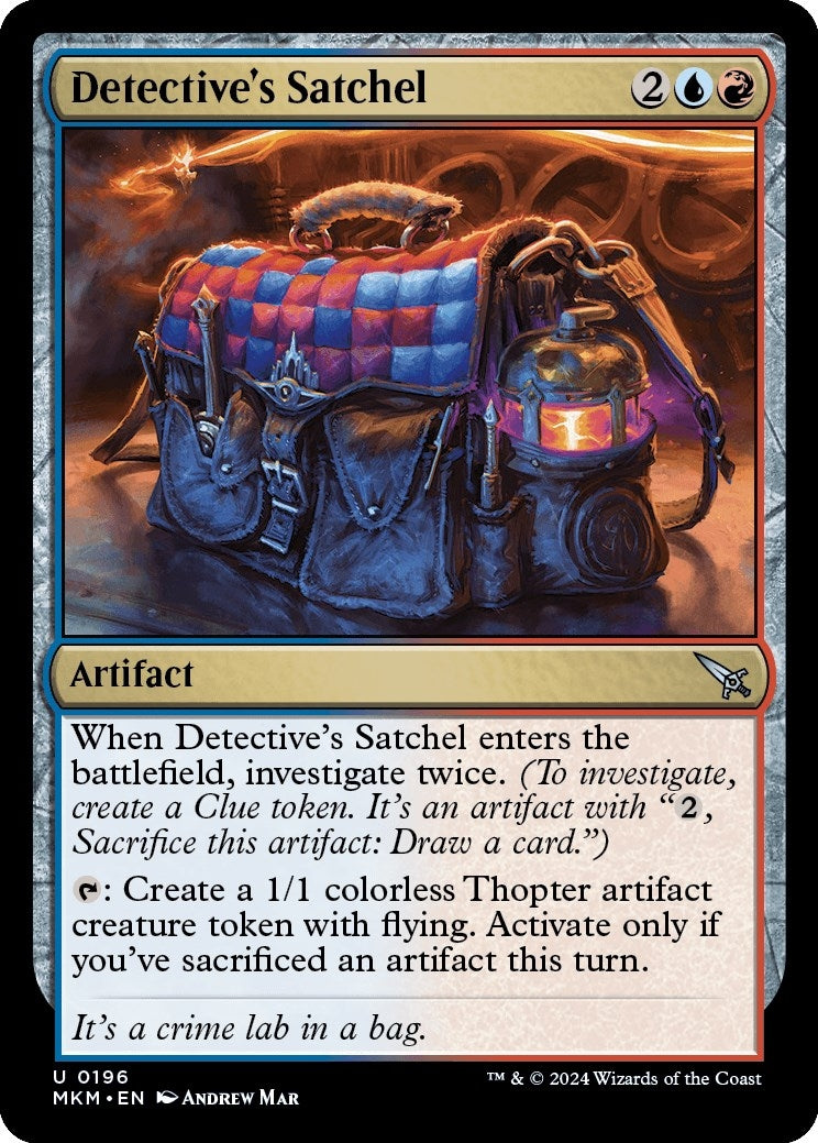 Detectives Satchel (196) [MKM]