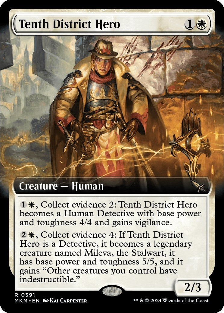 Tenth District Hero Extended Art (391) [MKM]