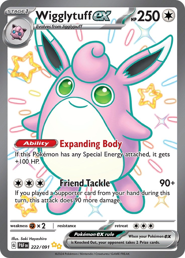 Wigglytuff ex (222/091) [PAF]