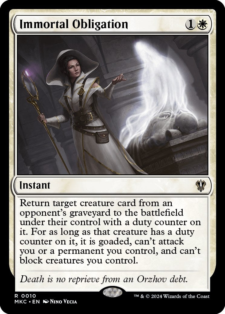 Immortal Obligation (10) [MKC]