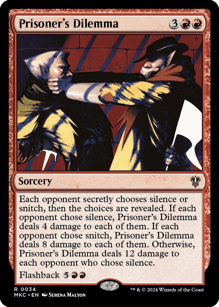 Prisoners Dilemma (34) [MKC]