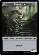 Construct Soldier Double Sided Token (23 // 3) [MKC]