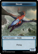 Drake Cat Double Sided Token (6 // 15) [MKC]