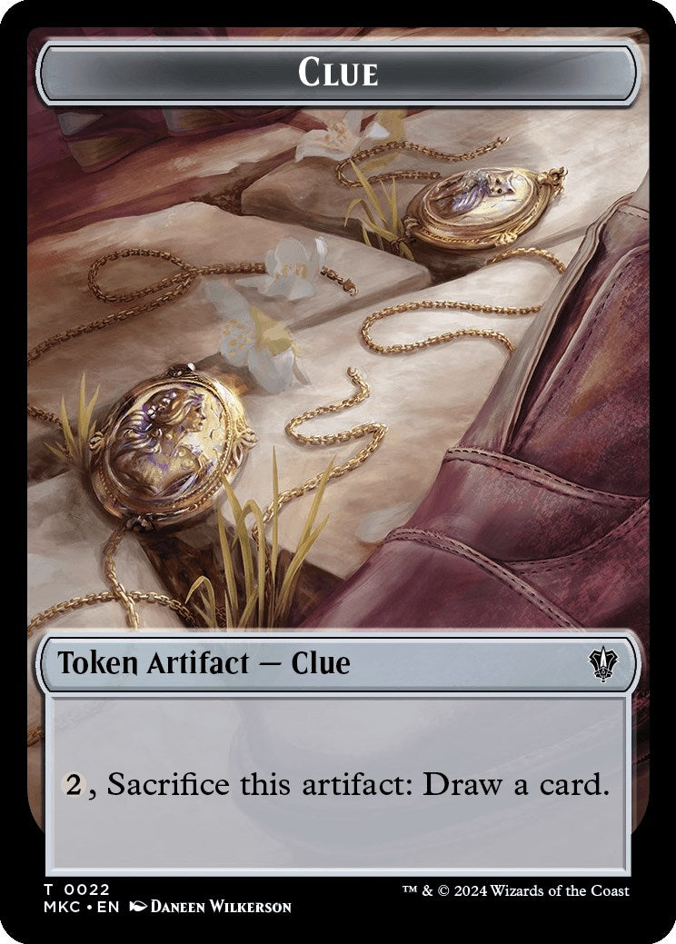 Clue Insect 0017 Double Sided Token (22 // 17) [MKC]