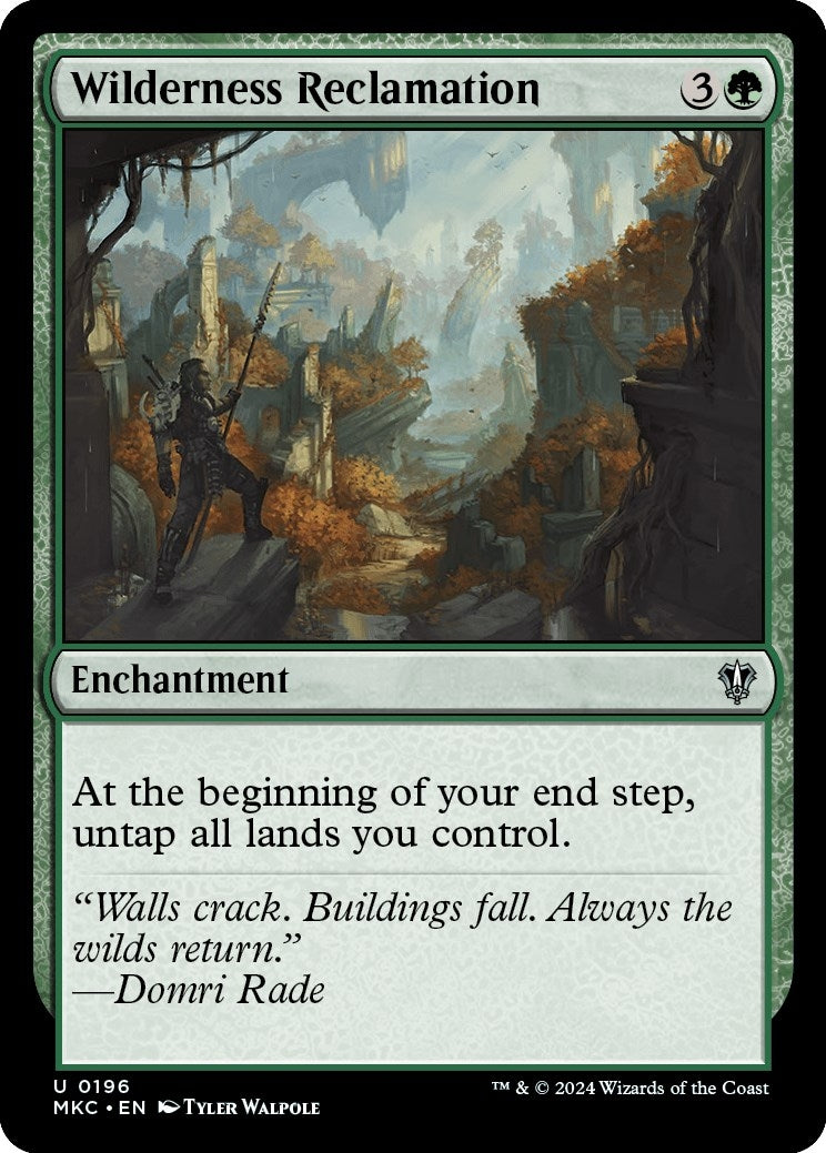 Wilderness Reclamation (196) [MKC]