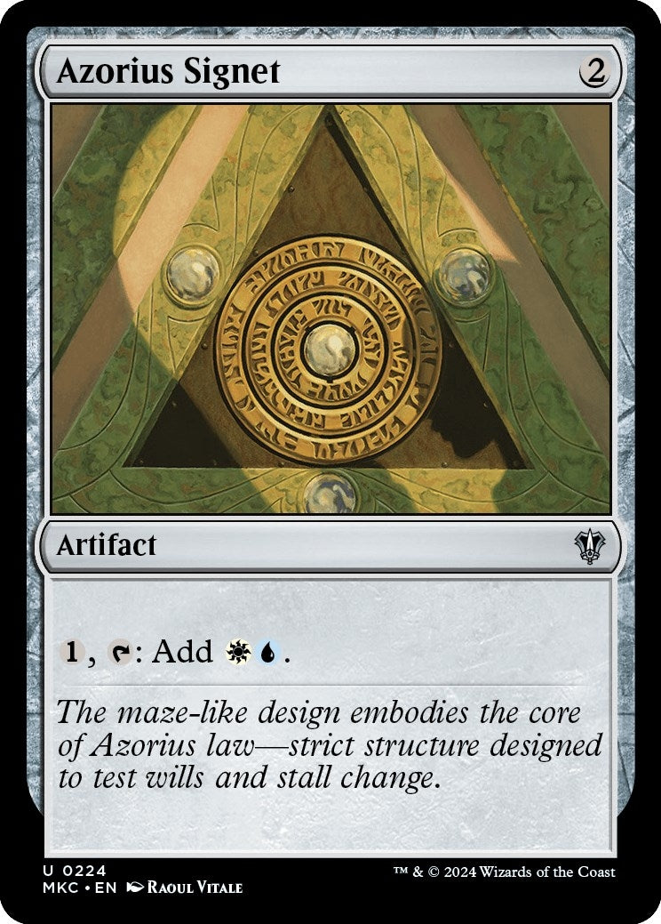 Azorius Signet (224) [MKC]