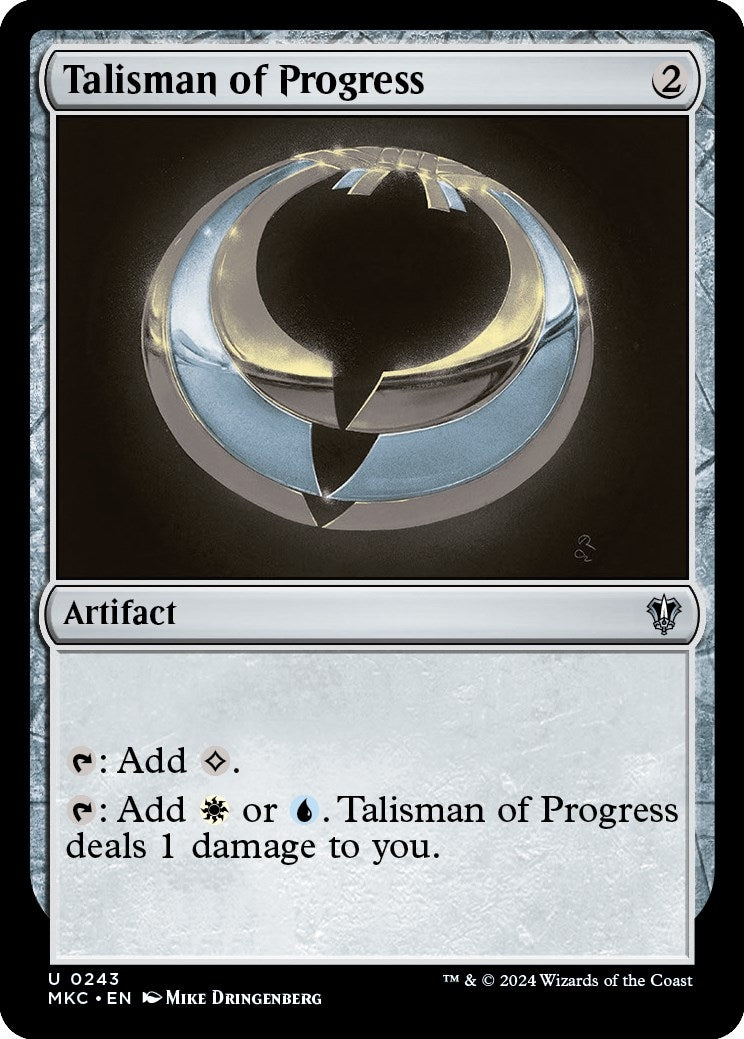 Talisman of Progress (243) [MKC]