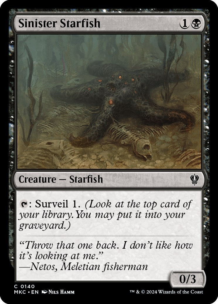 Sinister Starfish (140) [MKC]