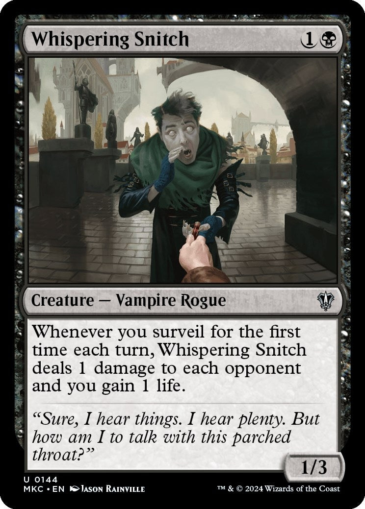 Whispering Snitch (144) [MKC]