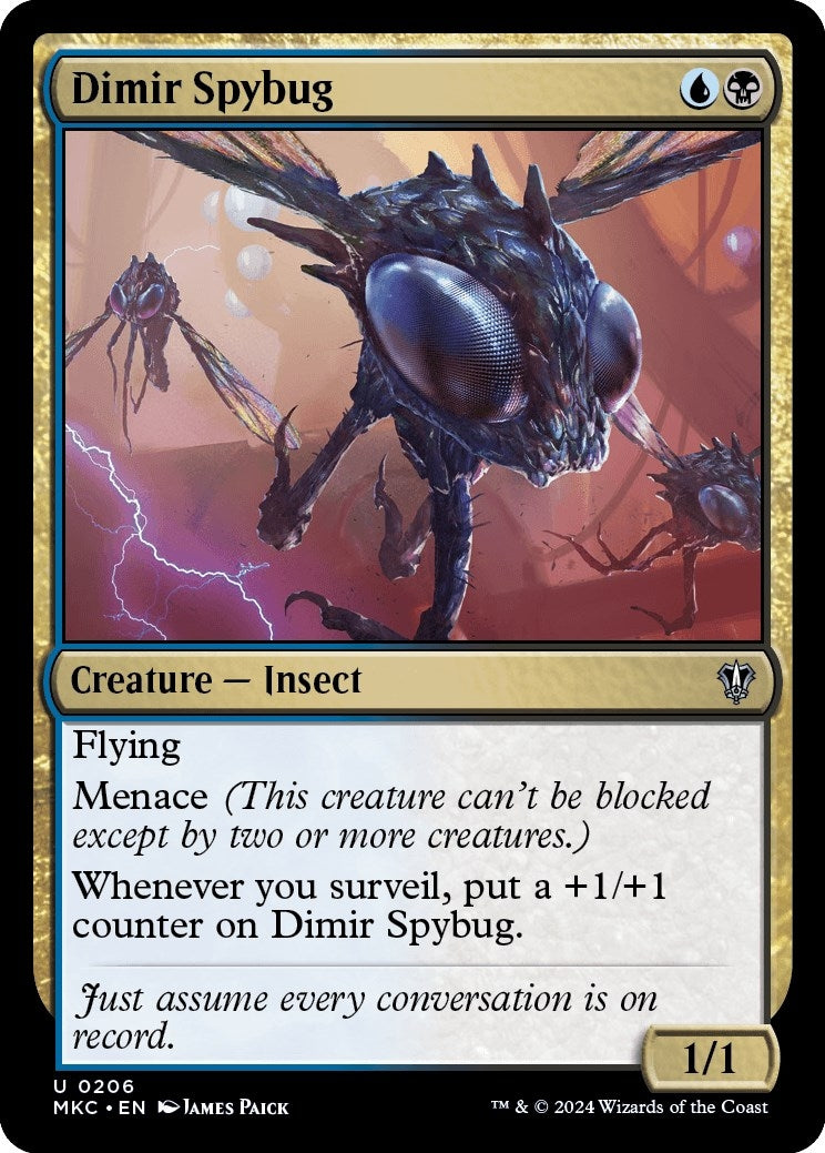 Dimir Spybug (206) [MKC]