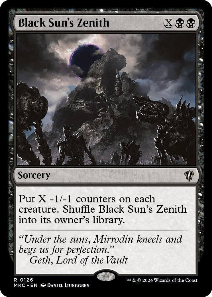 Black Suns Zenith (126) [MKC]
