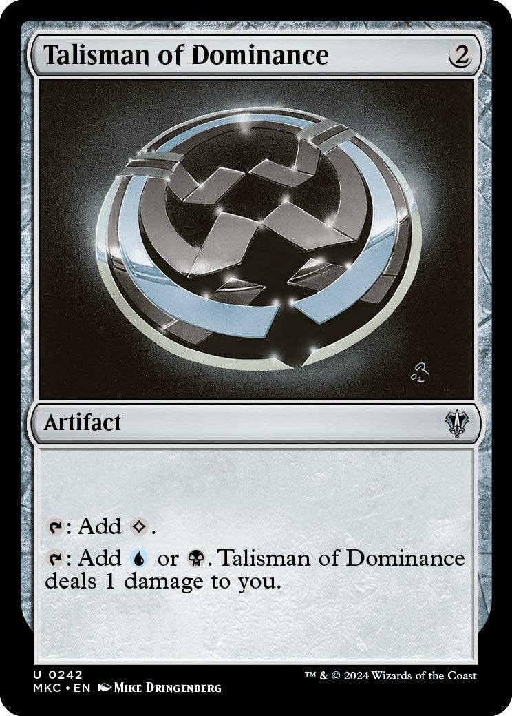 Talisman of Dominance (242) [MKC]
