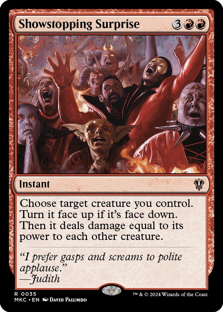 Showstopping Surprise (35) [MKC]