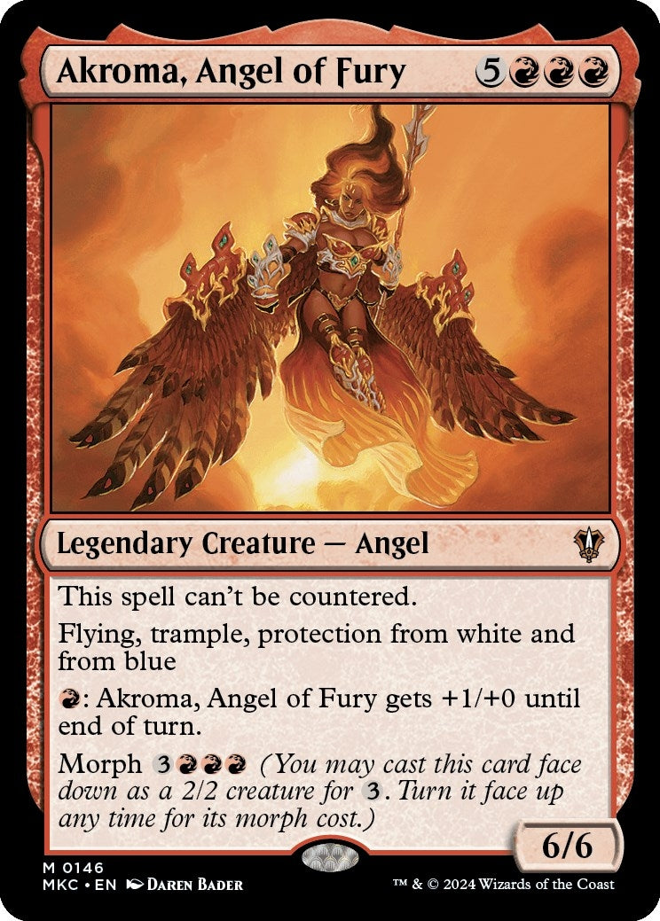 Akroma Angel of Fury (146) [MKC]