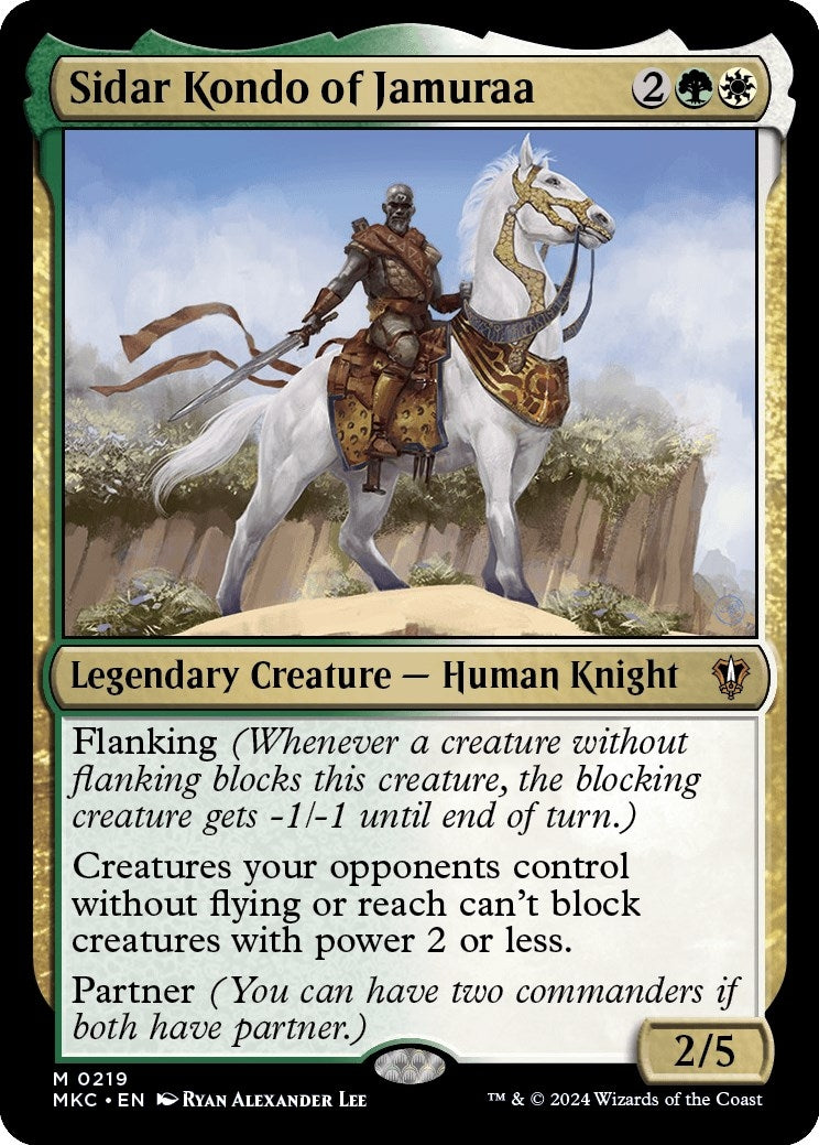 Sidar Kondo of Jamuraa (219) [MKC]