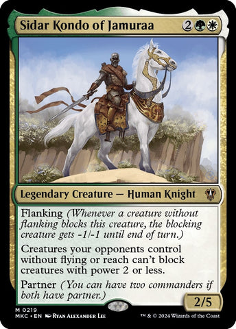 Sidar Kondo of Jamuraa (219) [MKC]