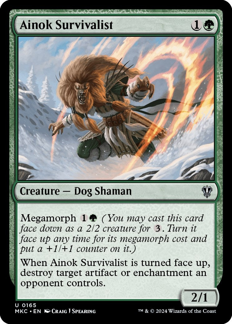 Ainok Survivalist (165) [MKC]