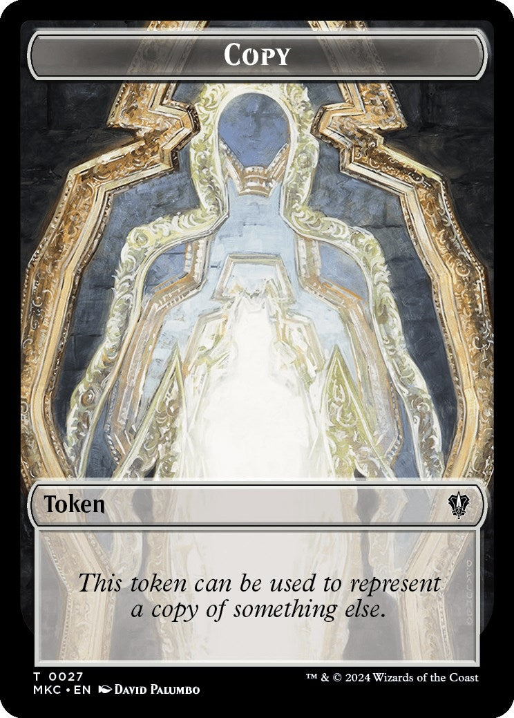 Copy Zombie Double Sided Token (27 // 11) [MKC]