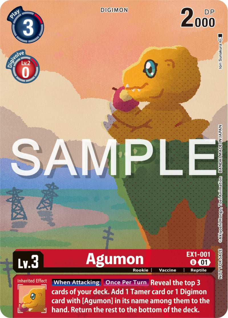 Image for Agumon (Digimon Illustration Competition Pack 2023) [Classic Collection]