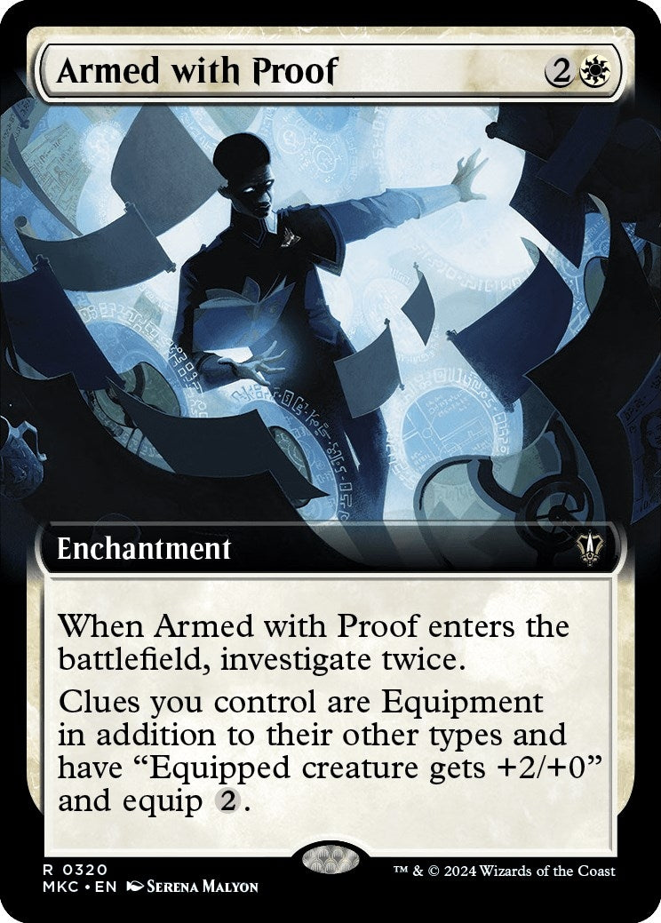 Armed with Proof Extended Art (320) [MKC]