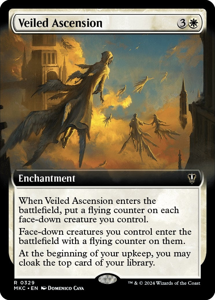 Veiled Ascension Extended Art (329) [MKC]