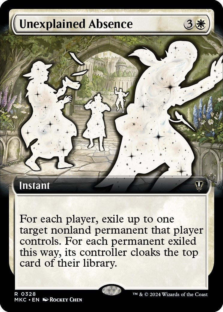 Unexplained Absence Extended Art (328) [MKC]