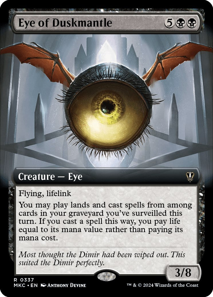 Eye of Duskmantle Extended Art (337) [MKC]