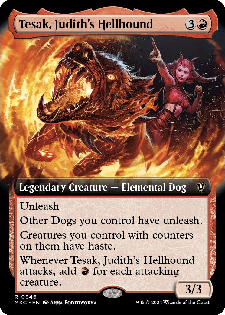 Tesak Judiths Hellhound Extended Art (346) [MKC]