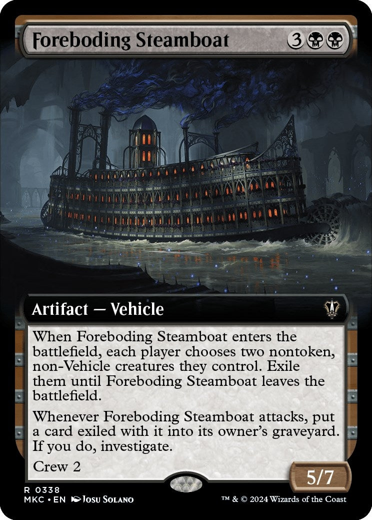 Foreboding Steamboat Extended Art (338) [MKC]