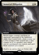 Immortal Obligation Extended Art (321) [MKC]