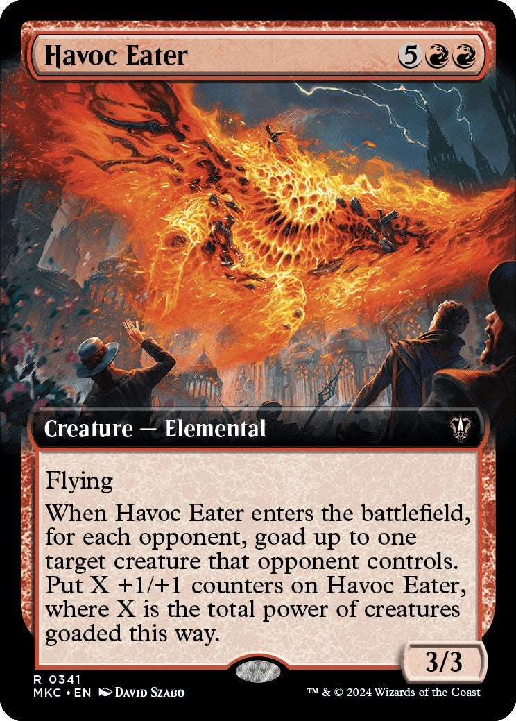 Havoc Eater Extended Art (341) [MKC]