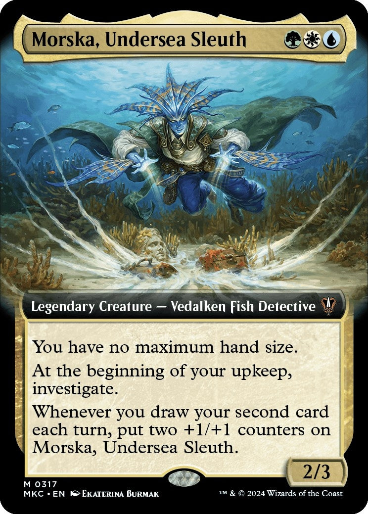 Morska, Undersea Sleuth (Extended Art) [Murders at Karlov Manor Commander]