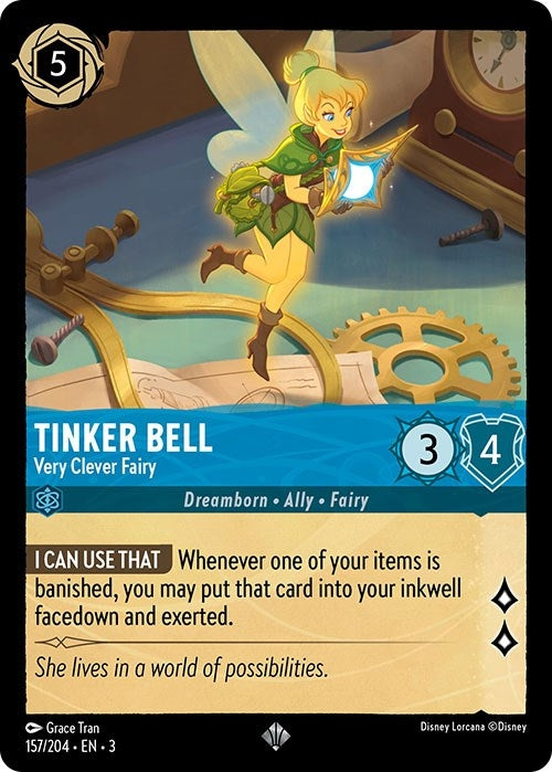 Tinker Bell Very Clever Fairy (157/204) [3]