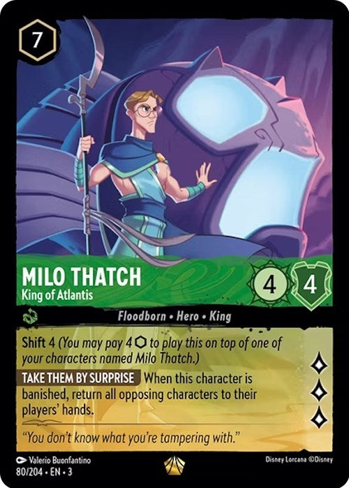 Milo Thatch King of Atlantis (80/204) [3]
