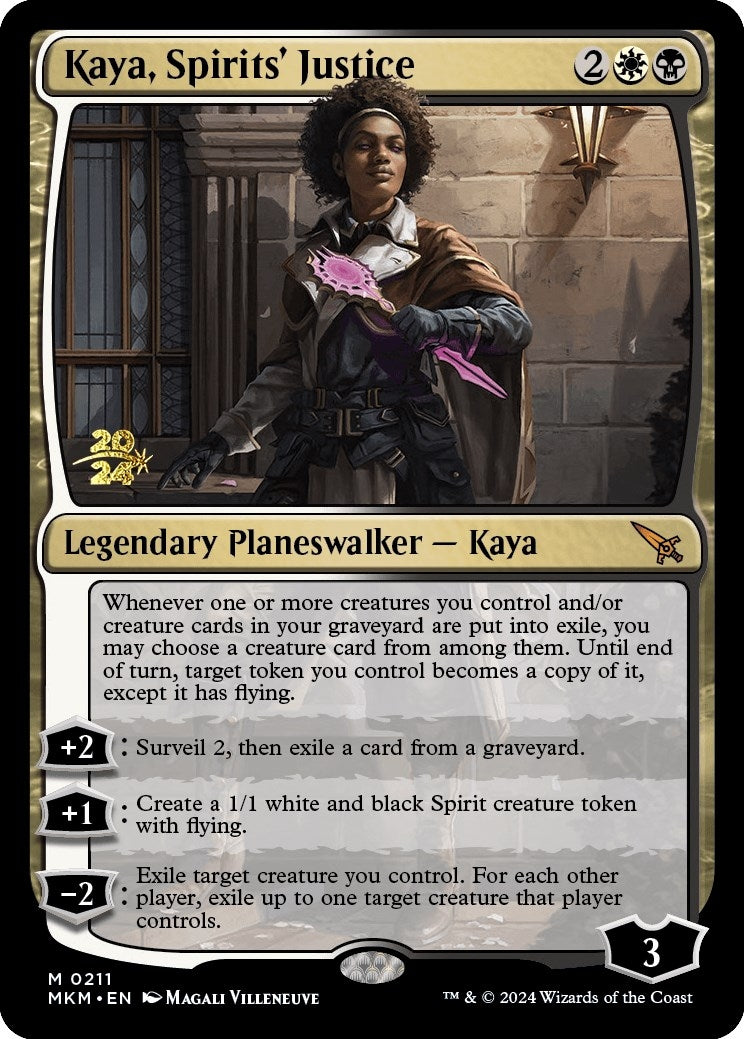 Kaya Spirits Justice (211) [PRE]