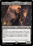 Massacre Girl, Known Killer [Murders at Karlov Manor Prerelease Promos]