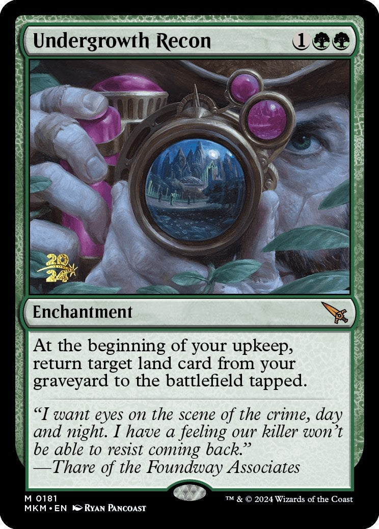 Undergrowth Recon (181) [PRE]