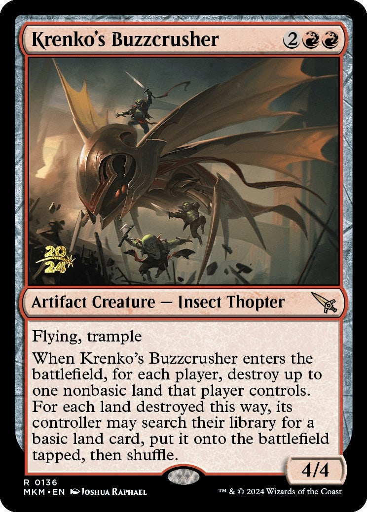 Krenkos Buzzcrusher (136) [PRE]