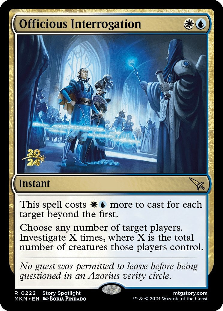 Officious Interrogation (222) [PRE]