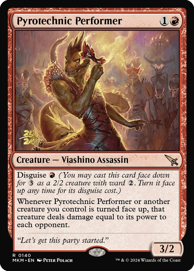 Pyrotechnic Performer (140) [PRE]