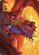 Niv Mizzet Guildpact Art Card 44 49 Gold Stamped Signature (44) [ASMKM]