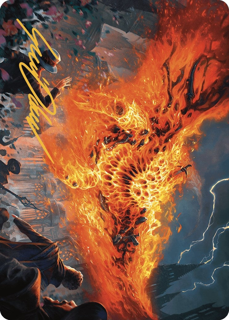Havoc Eater Art Card Gold Stamped Signature (48) [ASMKM]