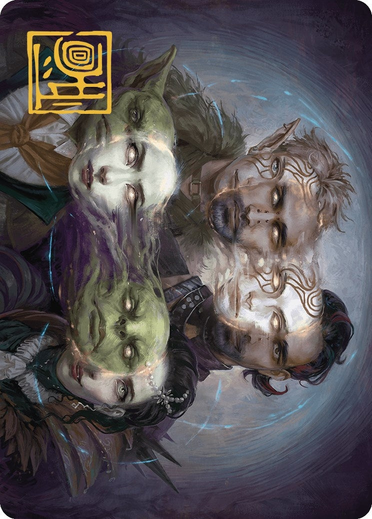 Illicit Masquerade Art Card Gold Stamped Signature (8) [ASMKM]