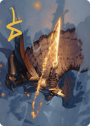 Aurelias Vindicator Art Card Gold Stamped Signature (1) [ASMKM]