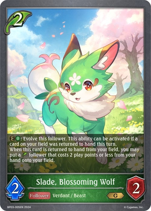 Slade Blossoming Wolf (BP03-005EN) [BP03]