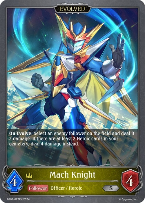 mach knight evolved (BP03-027EN) [BP03]