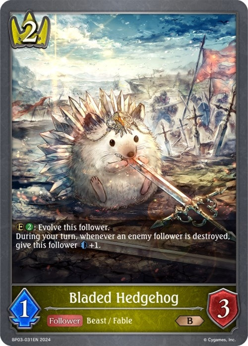Bladed Hedgehog (BP03-031EN) [BP03]