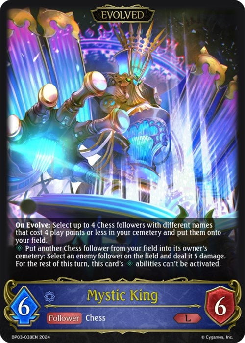 Mystic King Evolved (BP03-038EN) [BP03]
