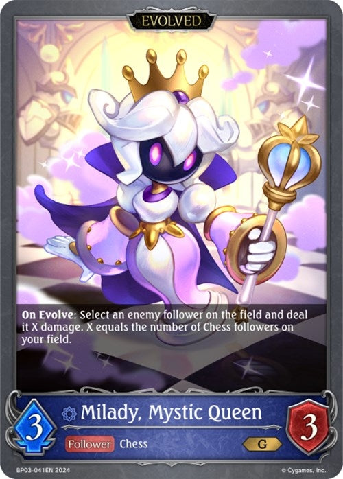 milady mystic queen evolved (BP03-041EN) [BP03]