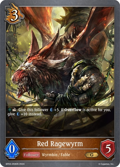 Red Ragewyrm (BP03-059EN) [BP03]